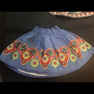 Paper Wing /Little Wing Skirts Size 2T (Blue!)